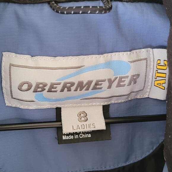 Obermeyer Waterproof Insulated Winter Snowboard Ski Women's Jacket Size 8 - Picture 3 of 12